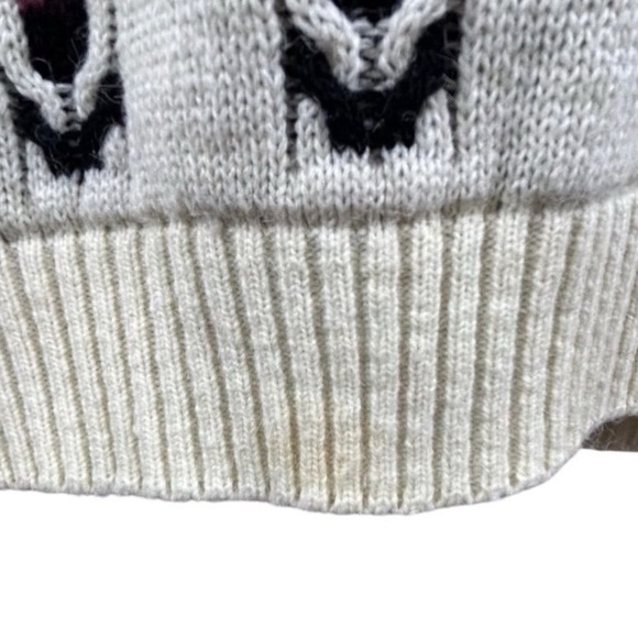 London Fog Men's Geometric Alpaca Sweater Vest XLT Multicolor V-Neck - Picture 11 of 11